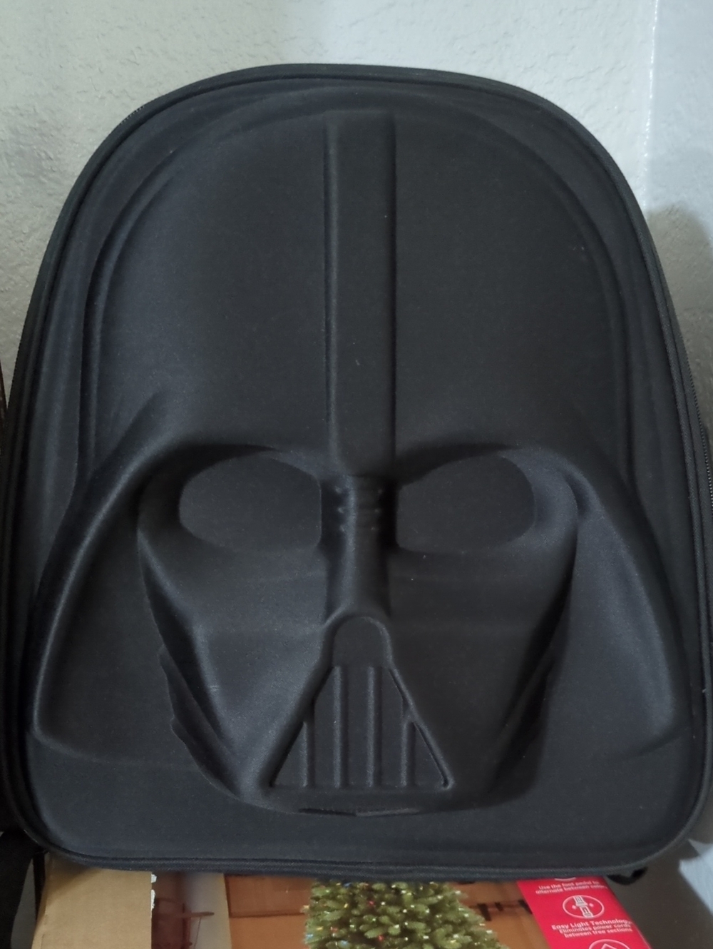 Loungefly Men's Black Molded Face Backpack
